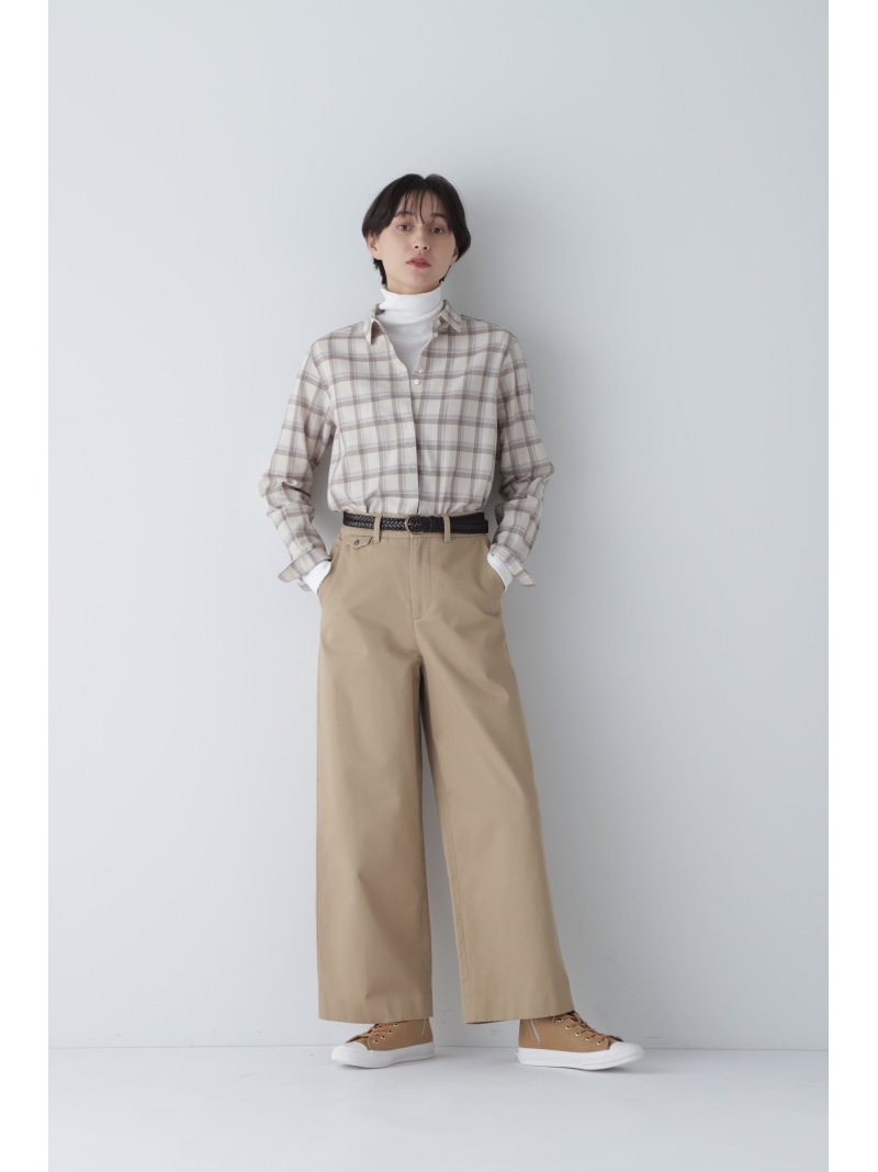 楽天市場】【SALE／50%OFF】◇甘撚コットンチノパンツ human woman