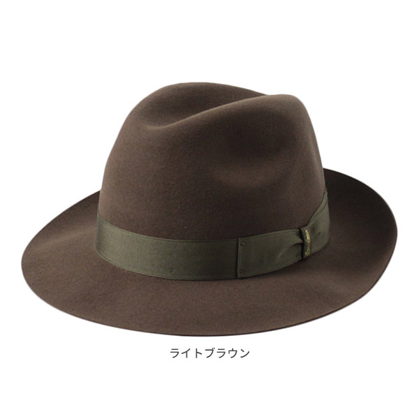 楽天市場】BORSALINO ファーフェルト 中折れハット[MARENGO WIDE]M〜5L