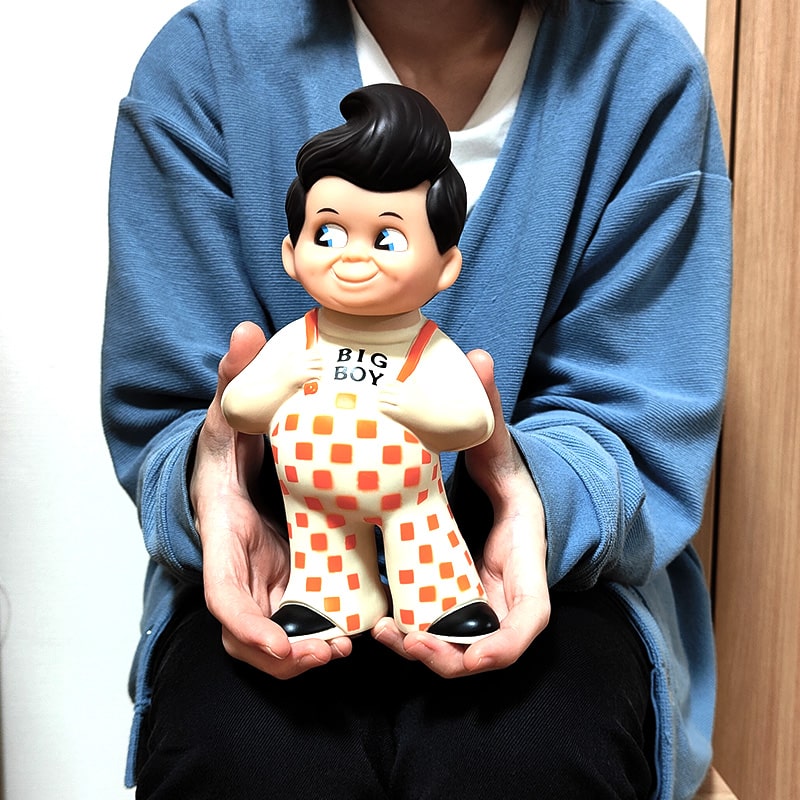 楽天市場】コインバンク ビッグボーイ ボビー ソフビ 貯金箱
