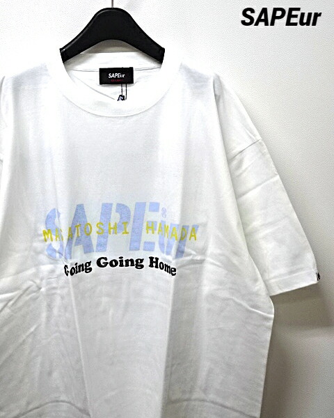 楽天市場】XXL【SAPEur × MASATOSHI HAMADA G.G.H S/S TEE WHITE