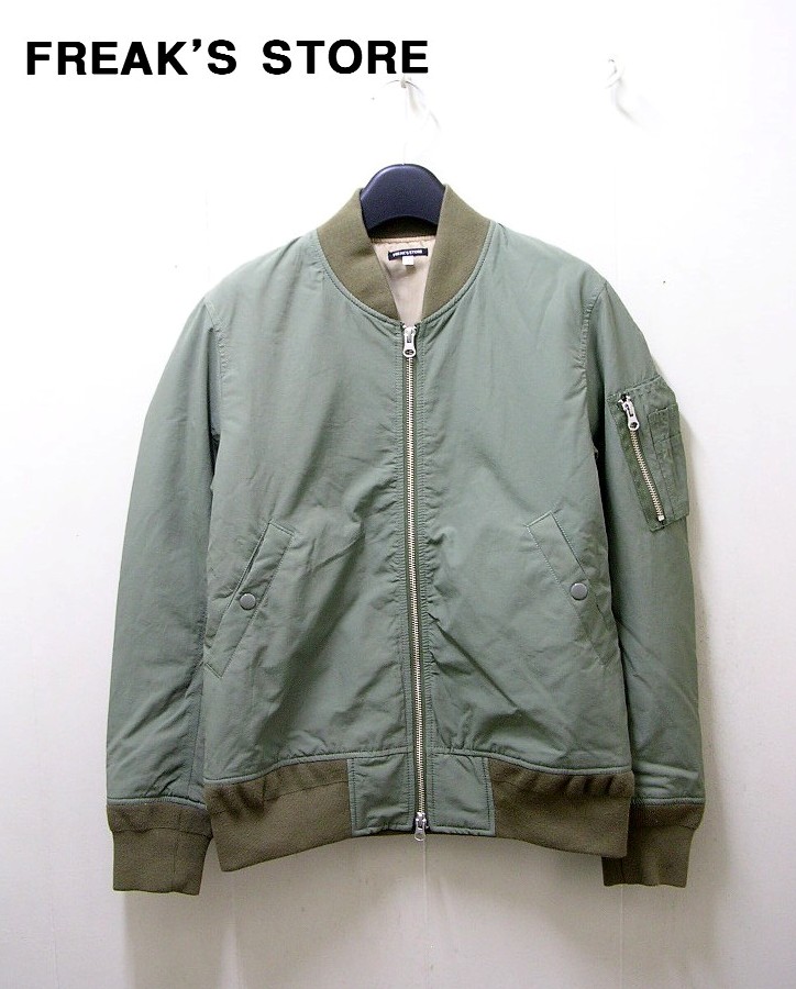 楽天市場】S【FREAK'S STORE フリークスストア MA-1ジャケット