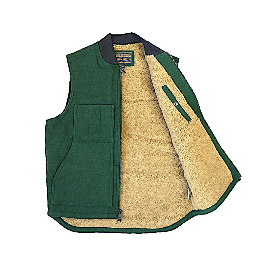 楽天市場】FILSON フィルソン 20199228 LINED MACKINAW WOOL WORK VEST
