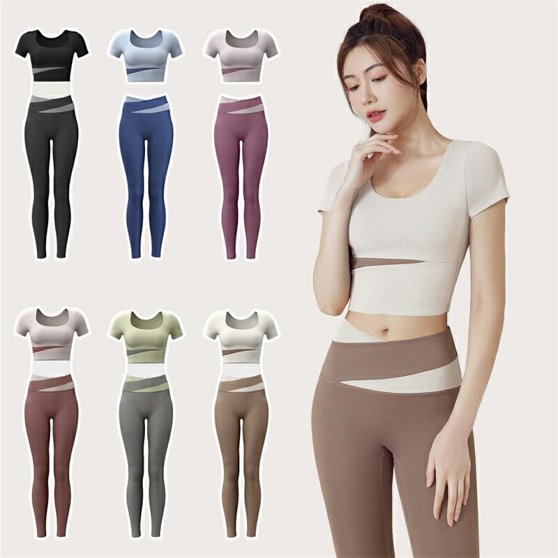 フィットネス トレーニングウェア タンクトップ スパッツ」の人気商品