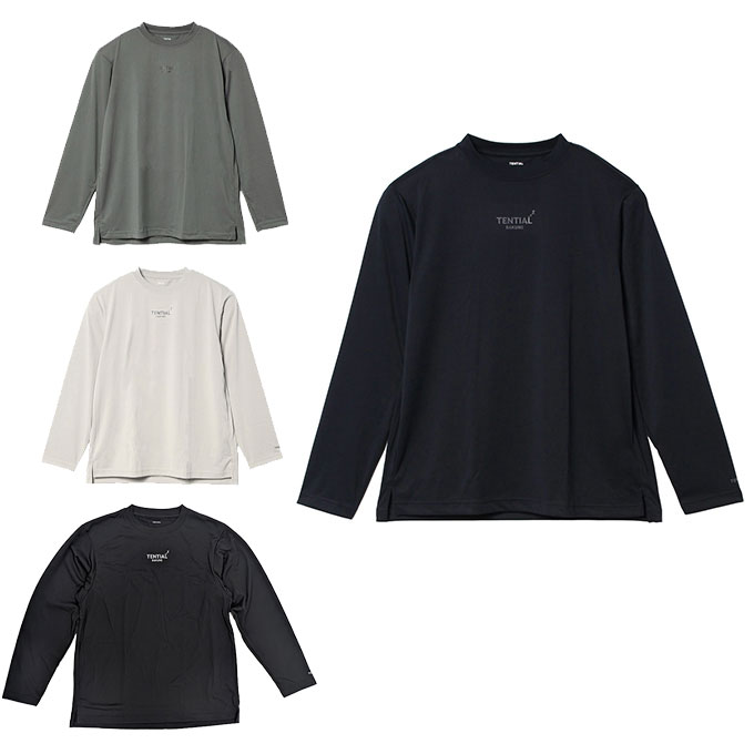 楽天市場】テンシャル(TENTIAL) Tシャツ 長袖 BAKUNE Dry バクネ