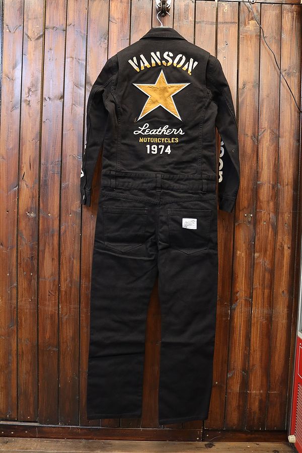 VANSON バンソン つなぎ オーバーオール Mサイズ つなぎ