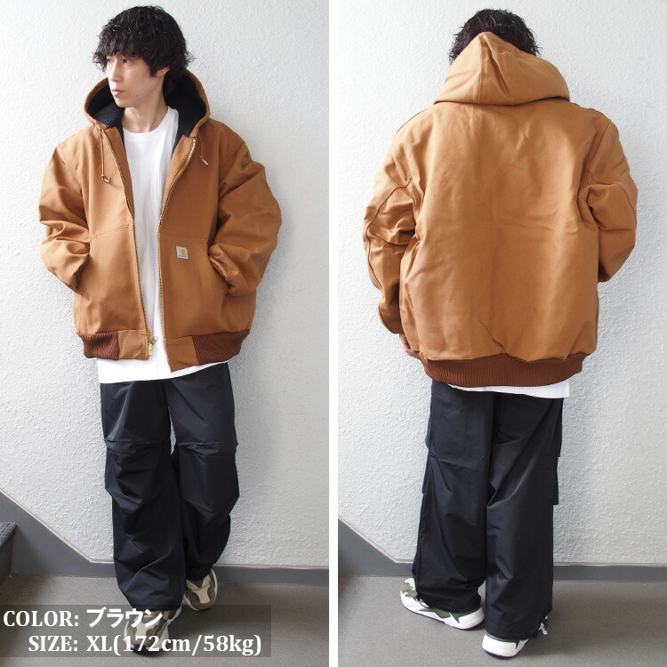楽天市場】Carhartt カーハート アクティブ ジャケット ルーズフィット