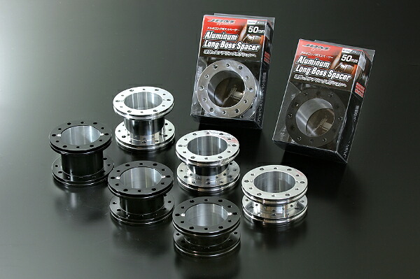 楽天市場】JDM アルミロングボススペーサー (ポリッシュ仕上げ) 40mm