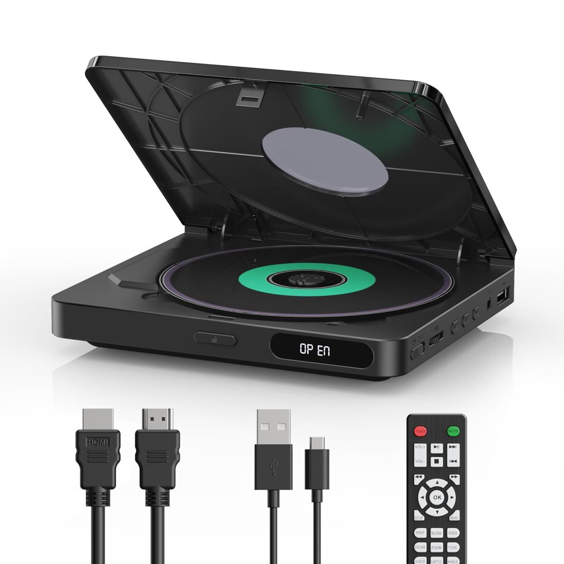 楽天市場】YOTON ミニ D V D プレーヤー HDMI 出力のみ 同期 TV