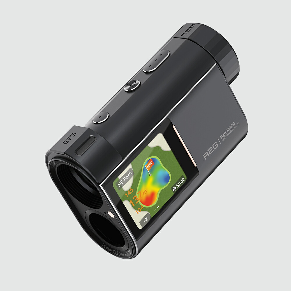 楽天市場】R2G レーザー距離計 MATE HYBRID グレー ゴルフ レーザー