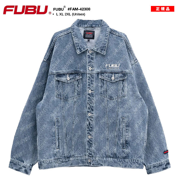 楽天市場】ラスト1点【20%OFF】FUBU アウター 長袖 Gジャン デニム