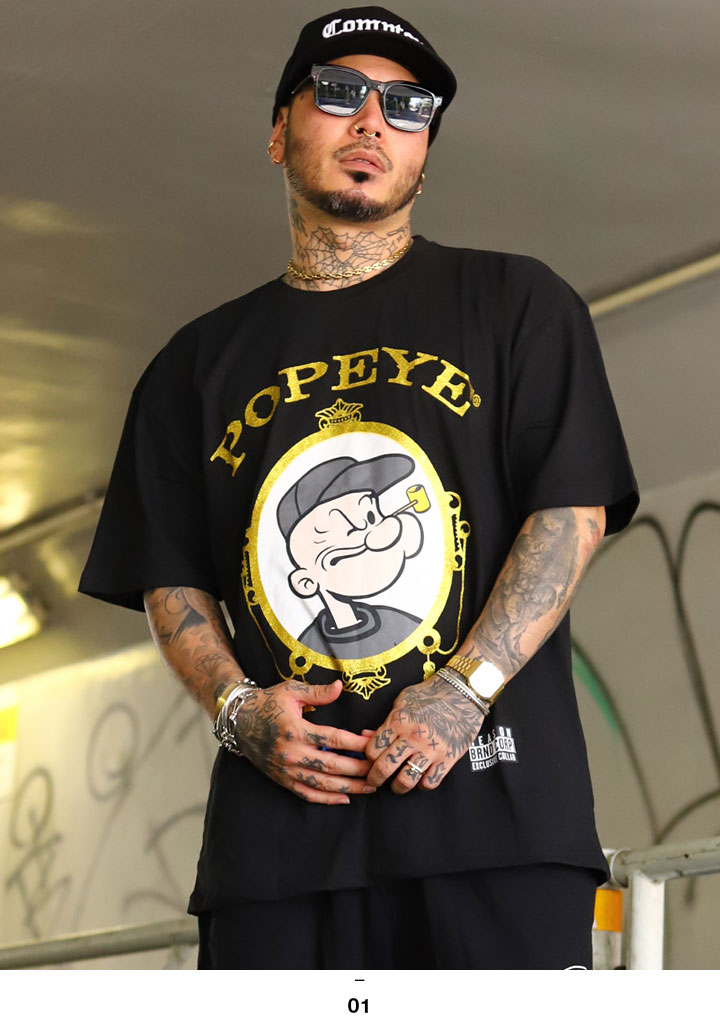 楽天市場】ラスト1点【40%OFF】REASON × ポパイ Tシャツ 半袖 メンズ