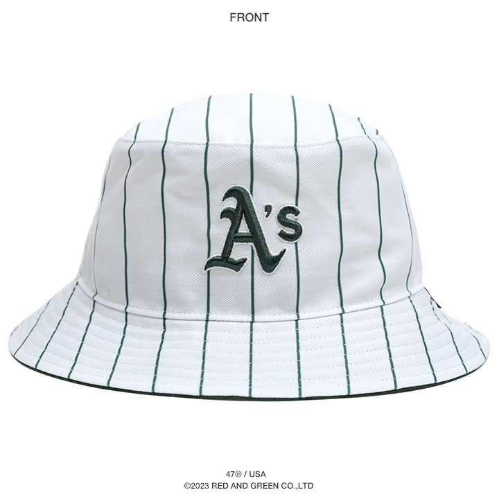楽天市場】47 ハット バケットハット バケハ 帽子 hat メンズ 白 MLB