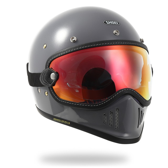 楽天市場】SHOEI EX-ZERO 専用設計 GOGGLE レボォレッド バイク