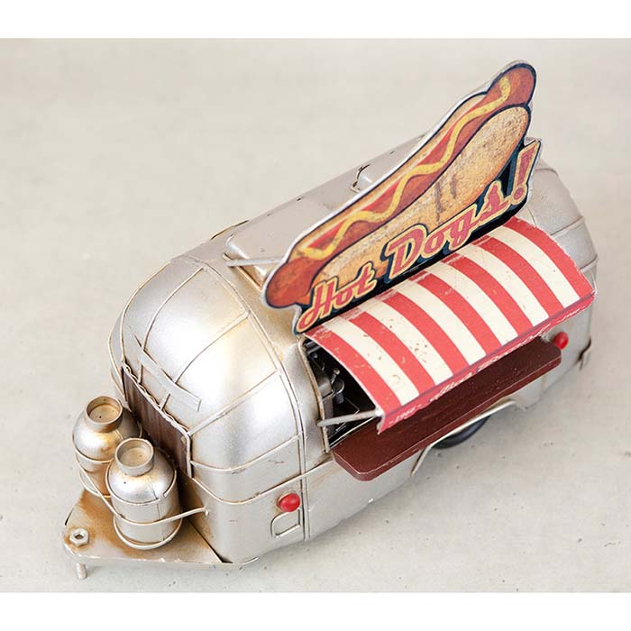 楽天市場】ヴィンテージカー ブリキ ホットドッグ トレーラー レトロ