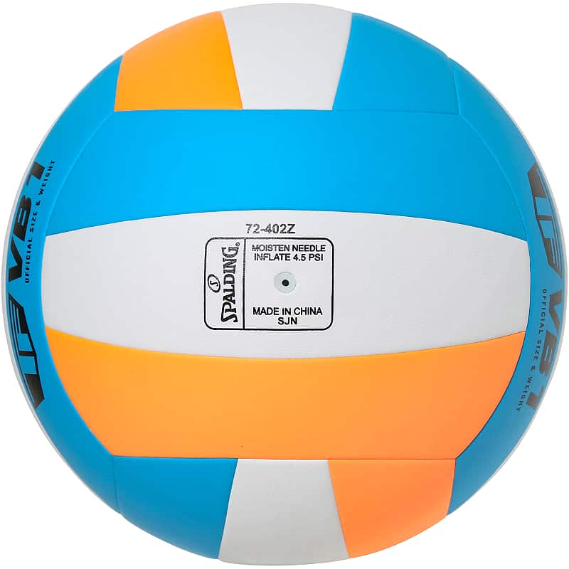 楽天市場】バレーボール 5号球 VB1 ネオンオレンジ×ホワイト×ブルー 72