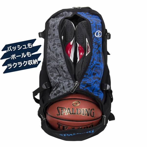 楽天市場】スポルディング バスケ リュック SPALDINGケイジャー