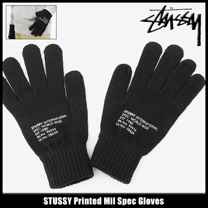 楽天市場】ステューシー STUSSY 手袋 メンズ Printed Mil Spec(stussy