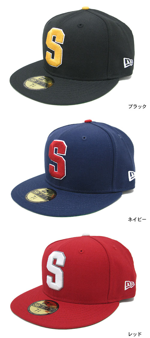 楽天市場】ステューシー STUSSY×NEW ERA キャップ Big S Fitted