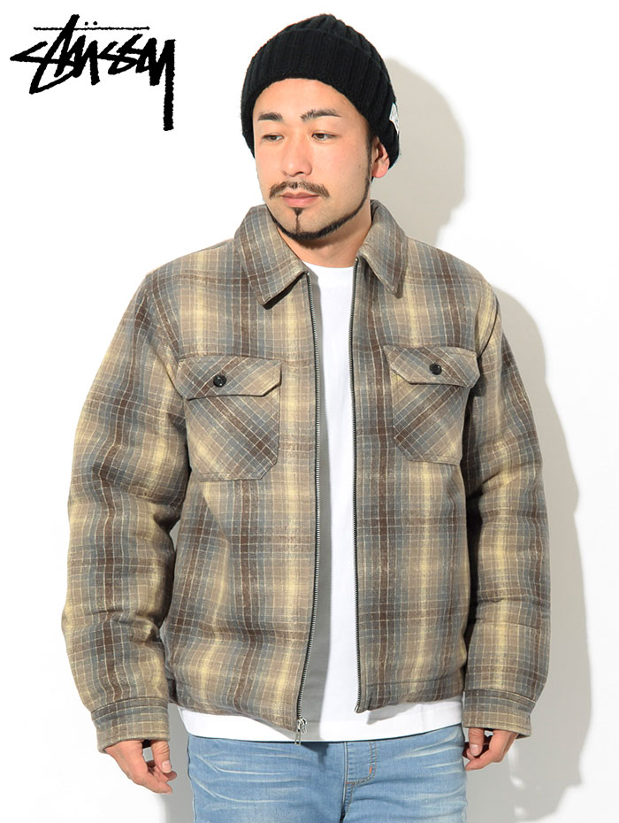楽天市場】ステューシー STUSSY ジャケット メンズ Heavy Brushed