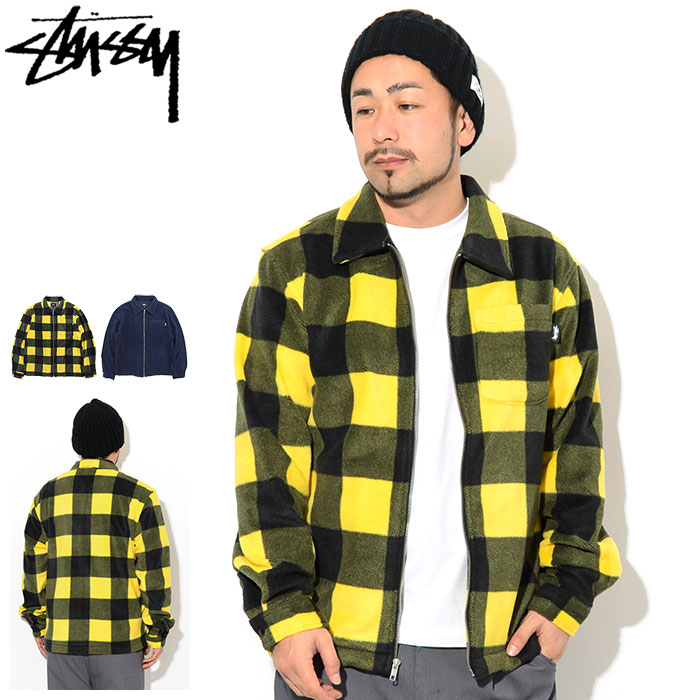 楽天市場】ステューシー STUSSY ジャケット メンズ Polar Fleece Zip