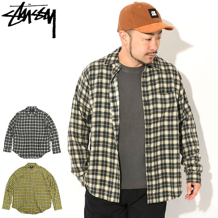 楽天市場】ステューシー STUSSY シャツ 長袖 メンズ Matthew Plaid