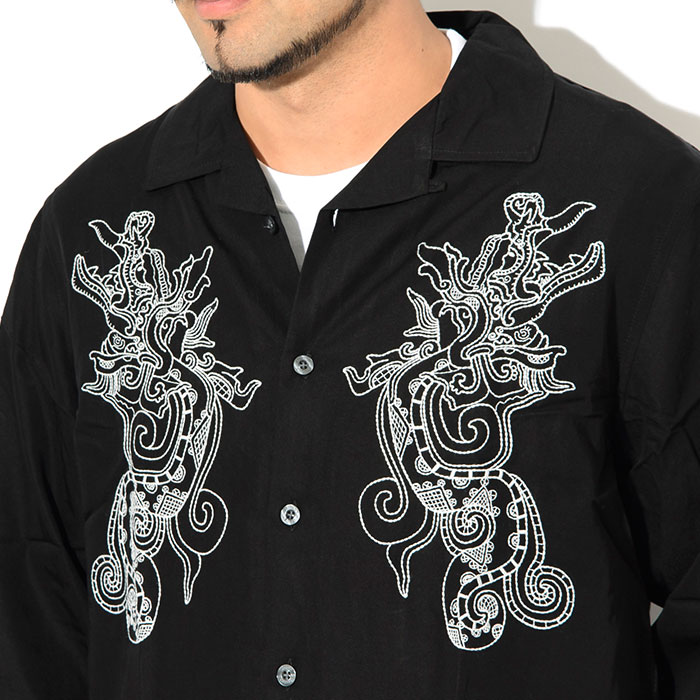 楽天市場】ステューシー STUSSY シャツ 長袖 メンズ Embroidered