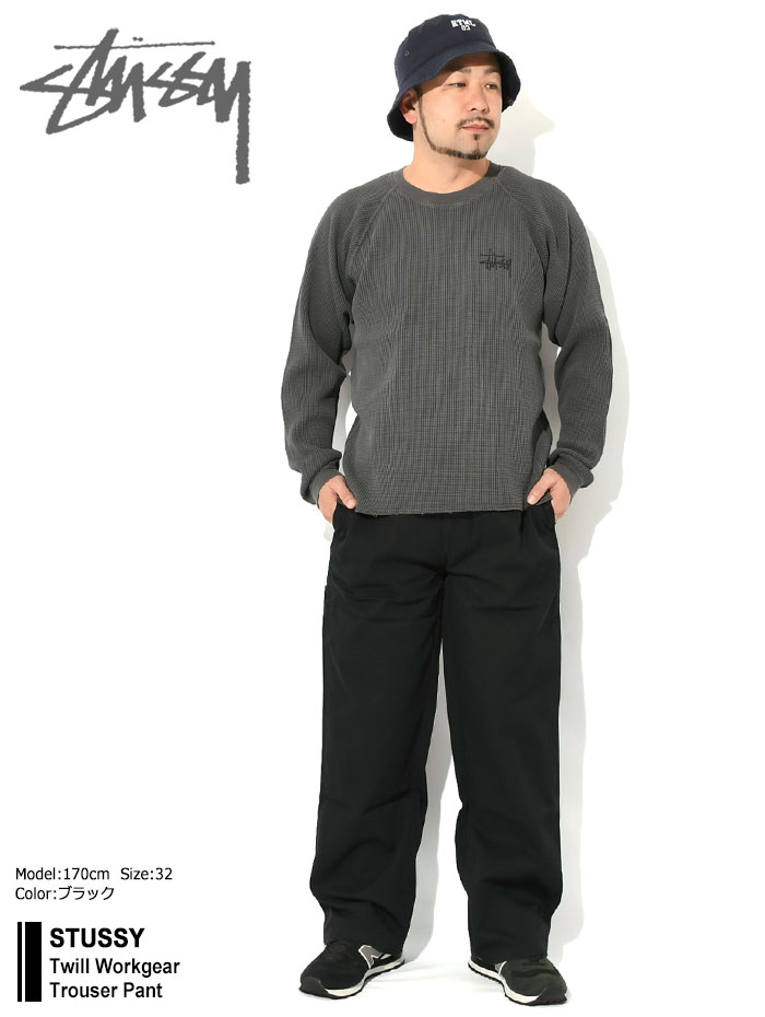 楽天市場】ステューシー STUSSY パンツ メンズ Twill Workgear Trouser
