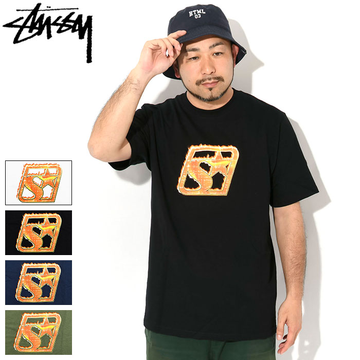 楽天市場】ステューシー STUSSY Tシャツ 半袖 メンズ Blaze ( stussy