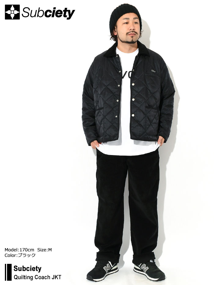 楽天市場】サブサエティ Subciety ジャケット メンズ キルティング