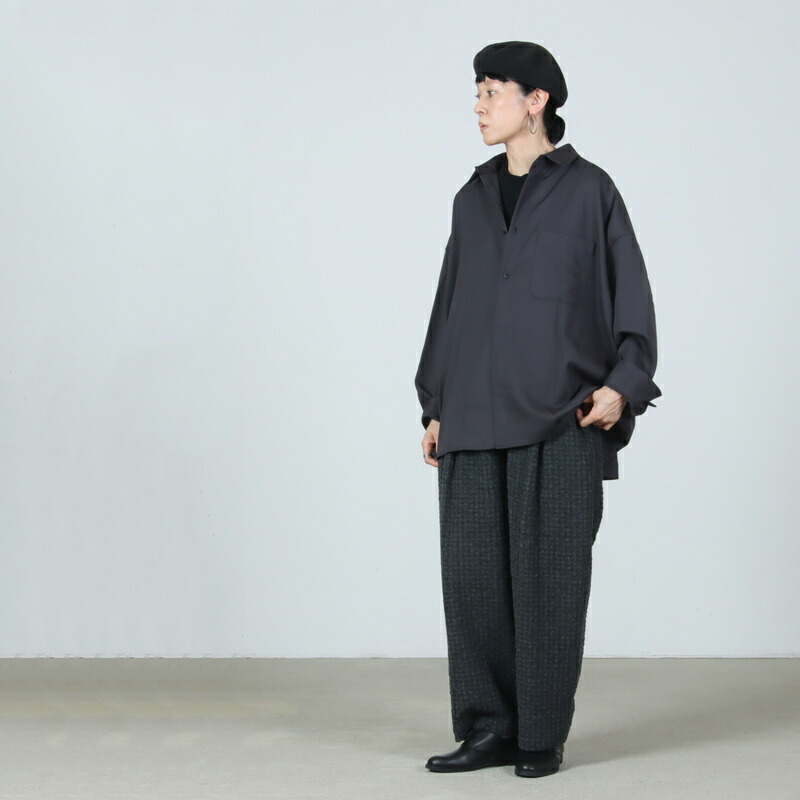 楽天市場】Dulcamara ドゥルカマラ よそいきワイドBOXシャツ : ICORA