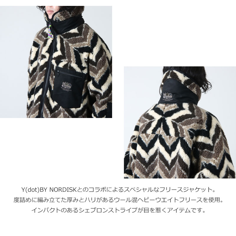 楽天市場】【30% OFF】 is-ness イズネス THM FLEECE JACKET is-ness×Y