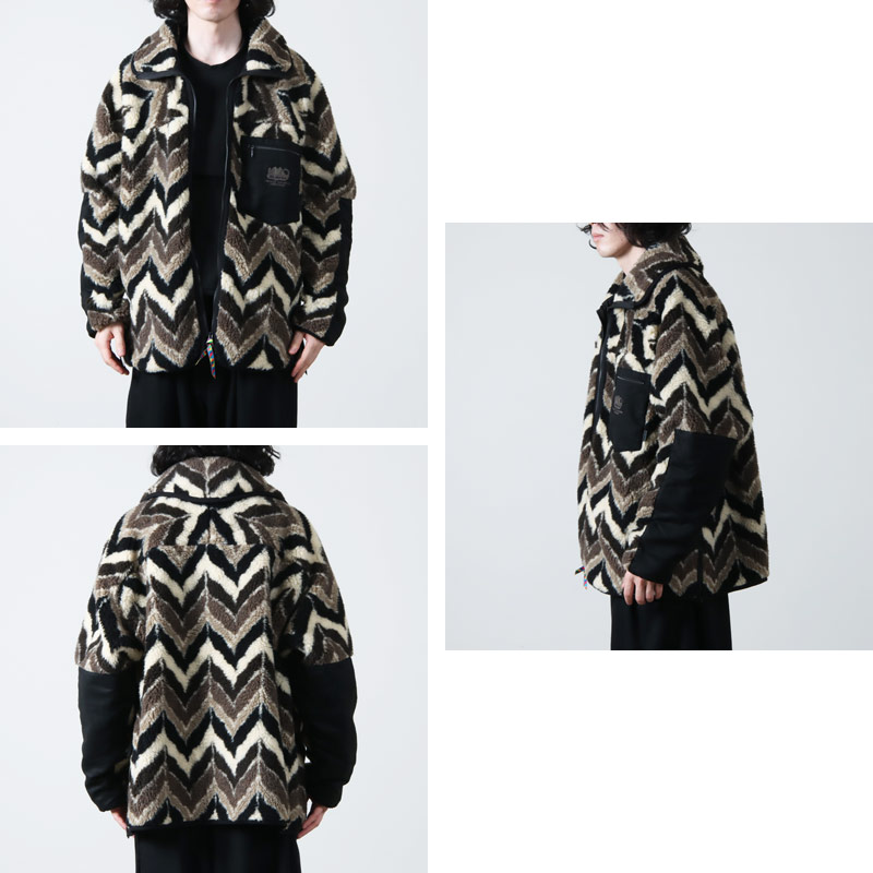 楽天市場】【30% OFF】 is-ness イズネス THM FLEECE JACKET is-ness×Y