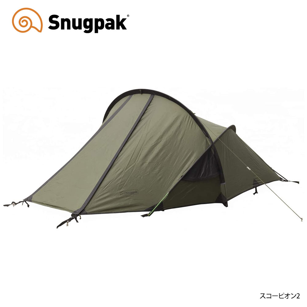 楽天市場】Snugpak スナグパック スコーピオン2 オリーブ 2人用