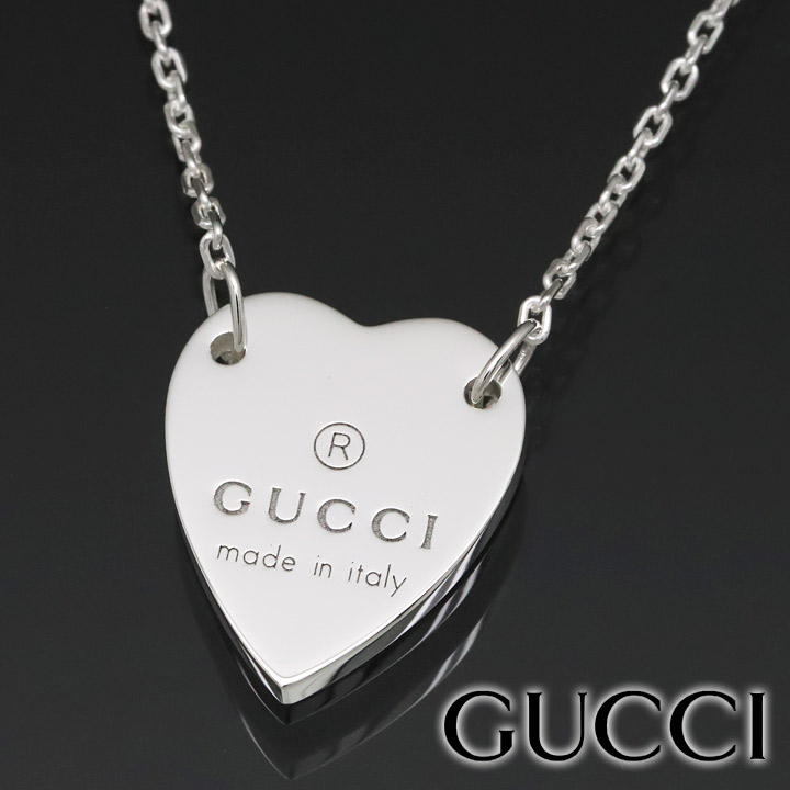 楽天市場】グッチ ネックレス GUCCI ペンダント シルバー アクセサリー