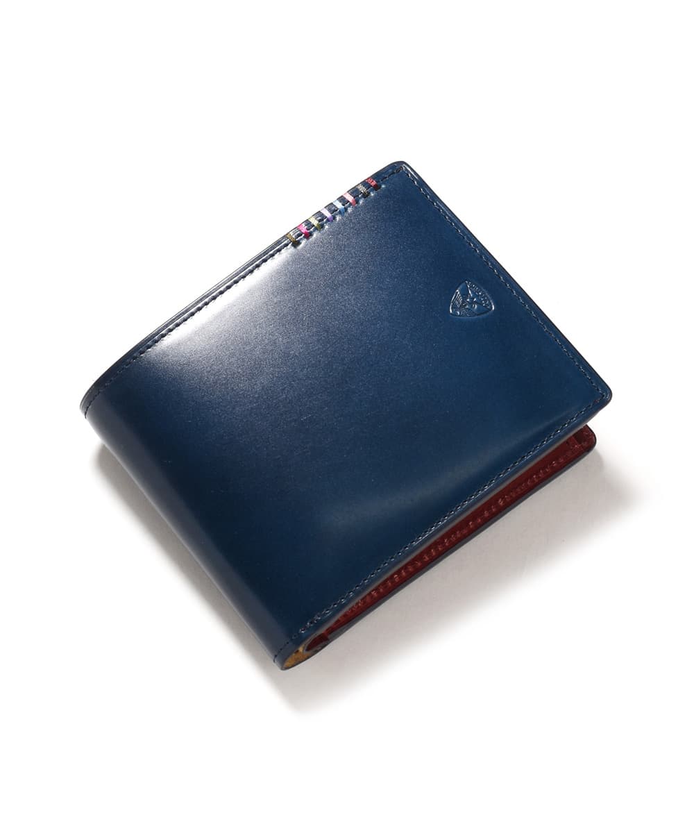 楽天市場】FUJITAKA ACCESSORIES コードバン 二つ折り財布 カード段13