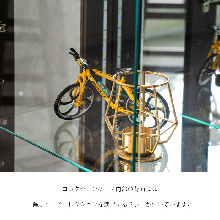 ねぎたま】鍵・LED・背面鏡付きガラスショーケース ねぎたま様専用】鍵