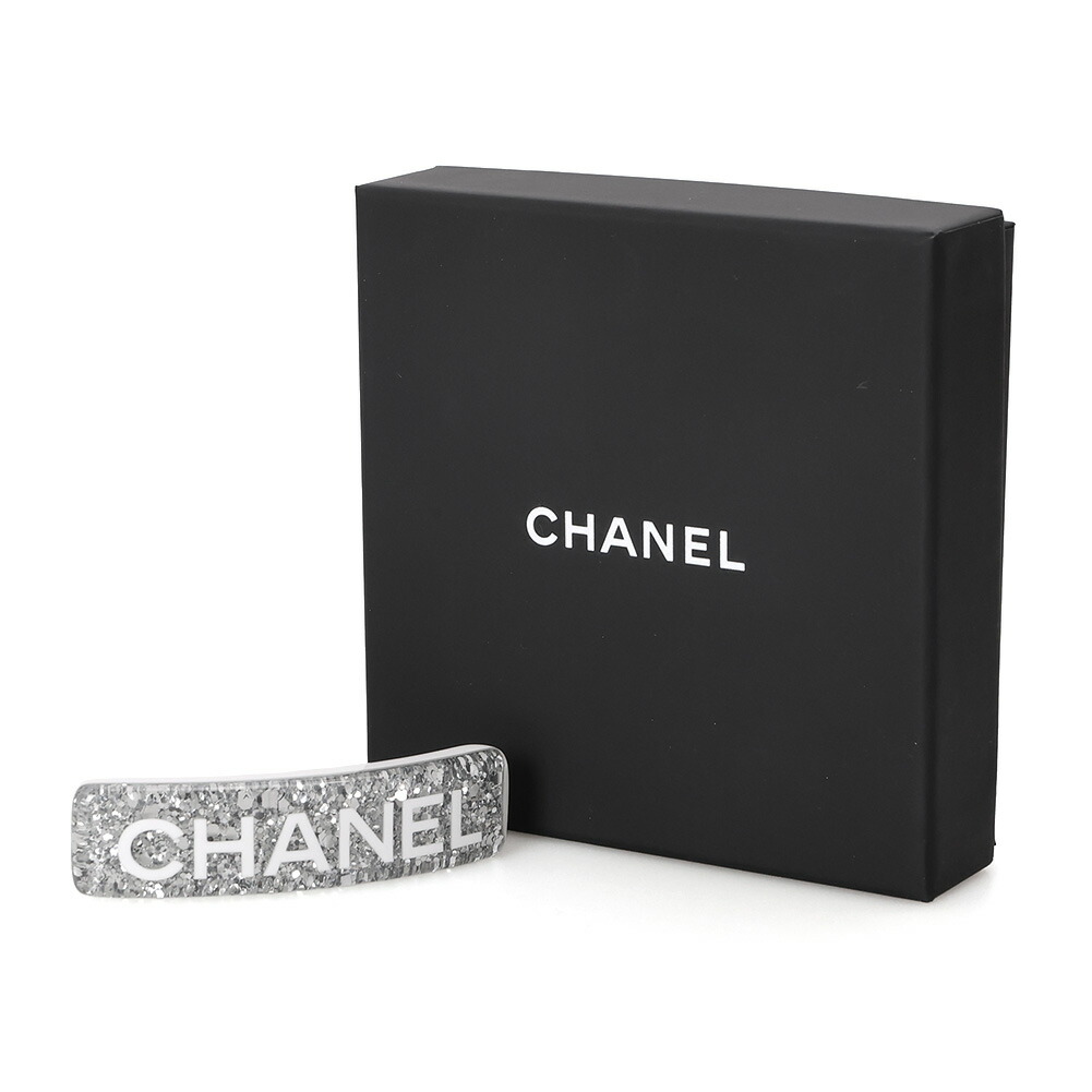 楽天市場】【P5倍】シャネル／CHANEL バレッタ・ヘアクリップ・ロゴ