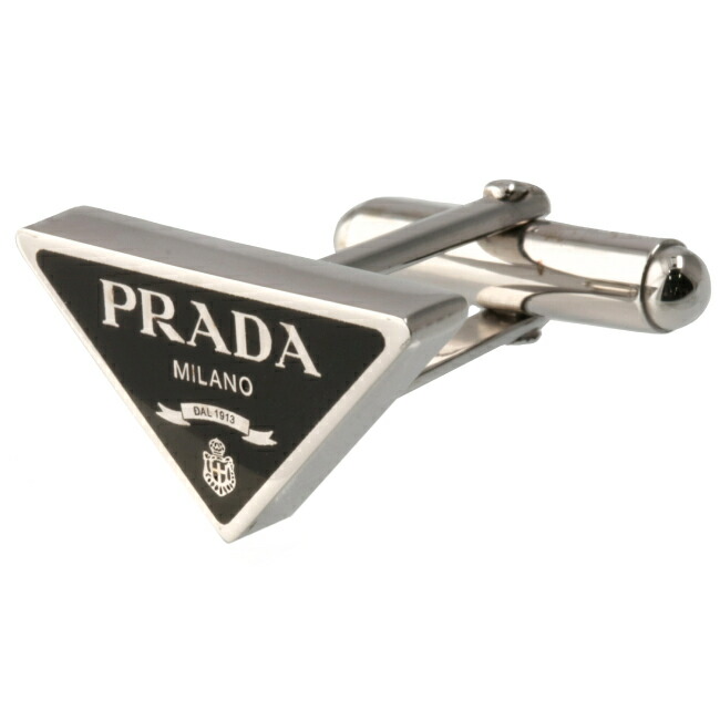 楽天市場】プラダ/PRADA カフリンク メンズ 925スターリングシルバー