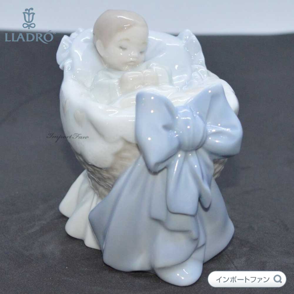リアドロ 陶器製 赤ちゃんの 外出 美品】LLADROリヤドロ 「赤ちゃんの