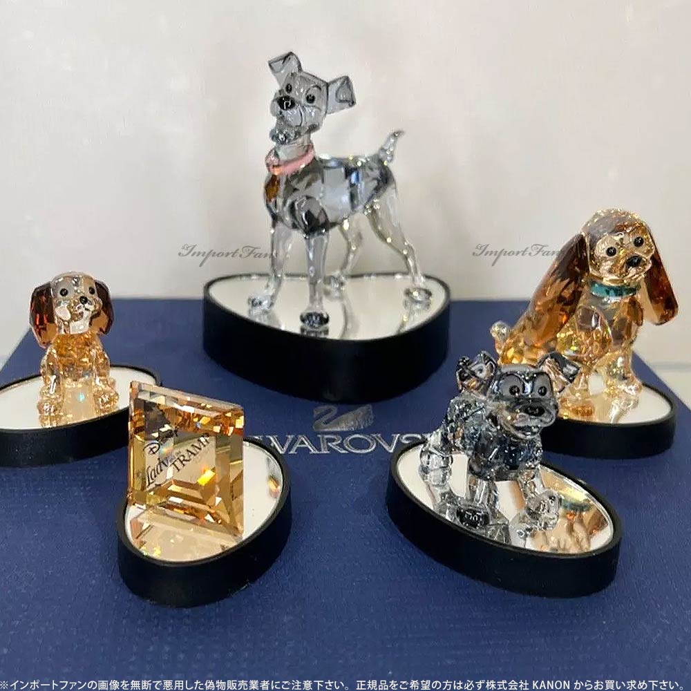 楽天市場】スワロフスキー レディ コッカースパニエル 犬 わんわん物語