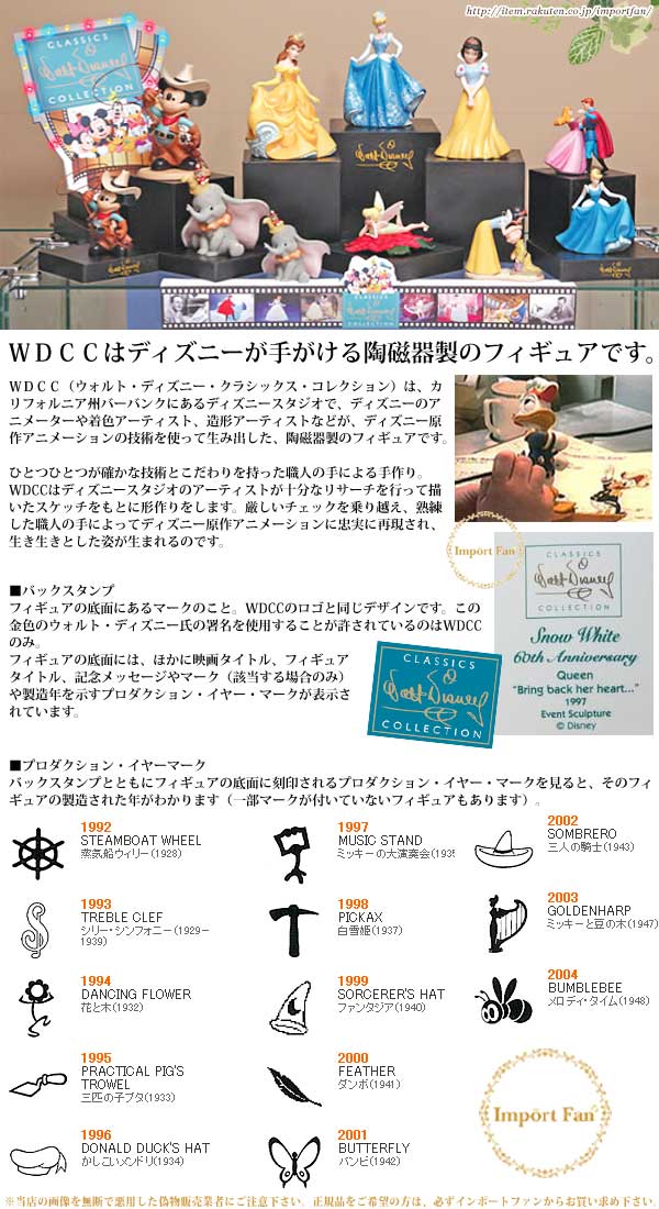 楽天市場】WDCC ミッキーの魚釣り Mickey Mouse Somethin Fishy The