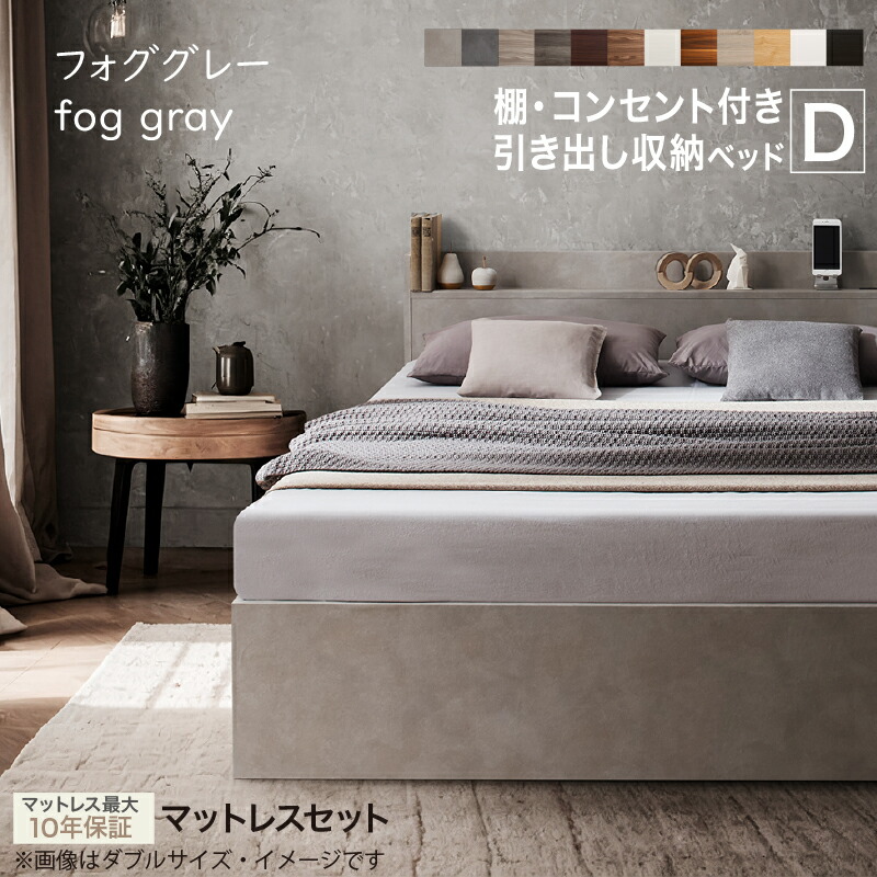 楽天市場】【新発売 1日12時～誰でも全品P5倍】ベッド ダブルベッド