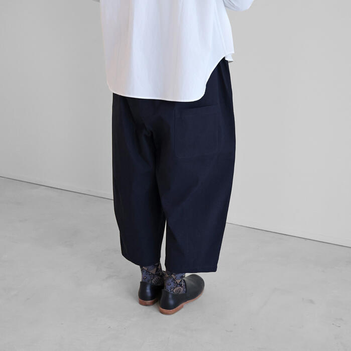 楽天市場】HUIS. ハウスバフクロスバルーンパンツ（ネイビー）【ユニ