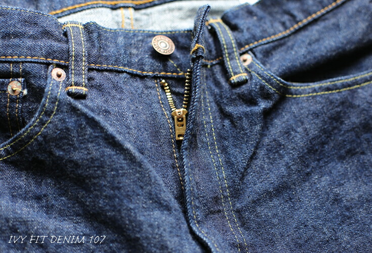 楽天市場】【orslow】 MEN'S IVY FIT 107 JEANS DENIM PANTS One Wash