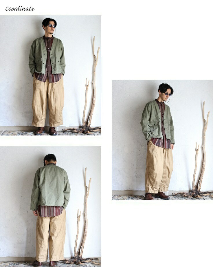 楽天市場】【50%OFFセールSALE】【orslow】 USMC V-NECK HERRINGBONE