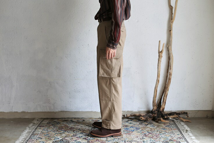 楽天市場】【50%offSALE】【Kaptain Sunshine】 Cargo Pants KHAKI