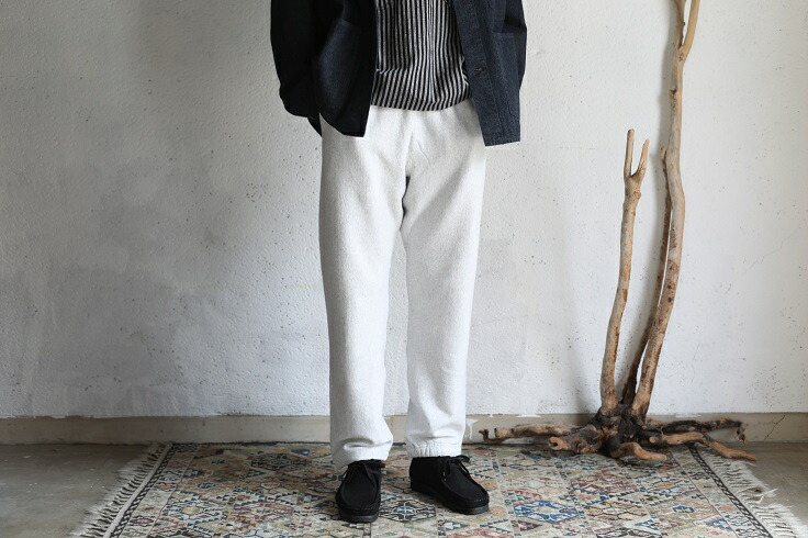 楽天市場】【Kaptain Sunshine】 Sweat Pants FEATHER GRAY スウェット