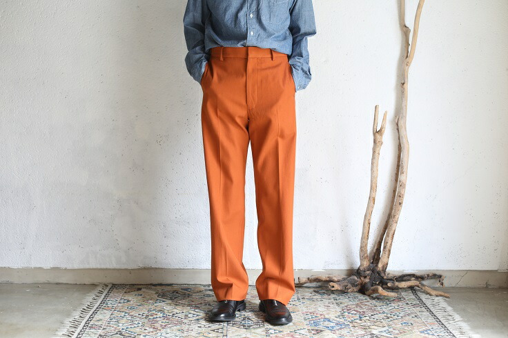 楽天市場】【Kaptain Sunshine】 Scottish Sideseemless Trousers DULL