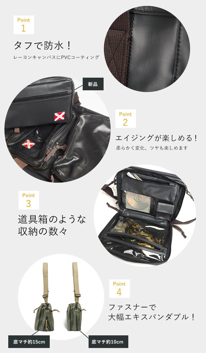 楽天市場】ラゲッジ レーベル ライナー ショルダーバッグ 951-09241