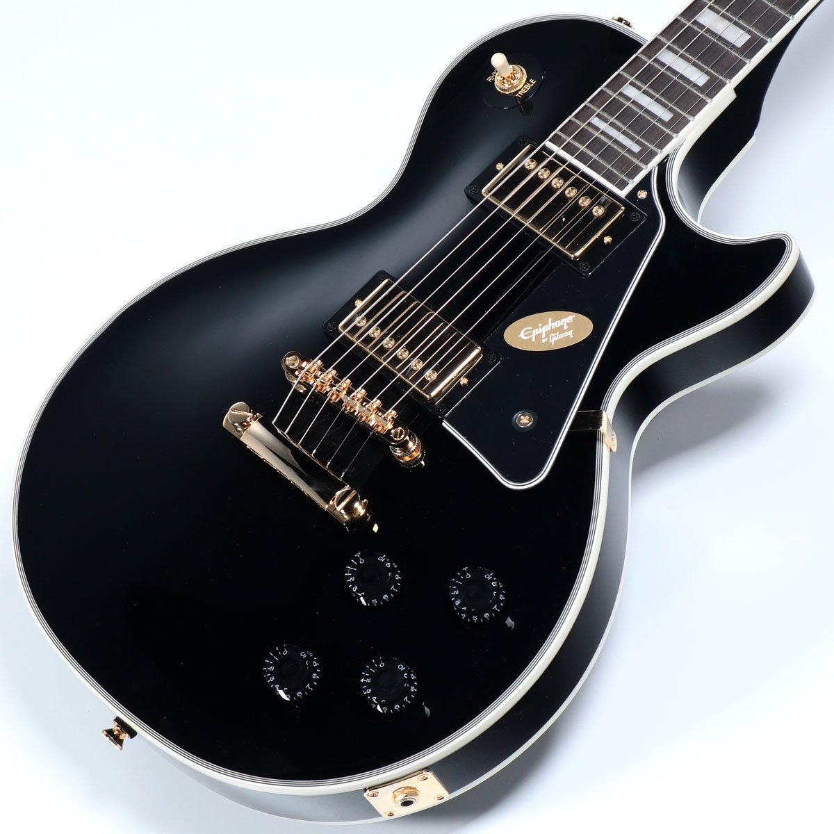 ジャンク品】Epiphone レスポールタイプ黒 Epiphone レスポール